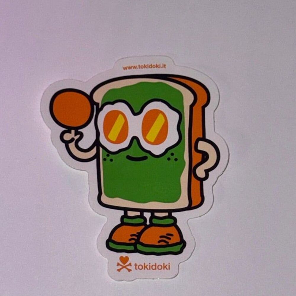 tokidoki Toasty Die Cut Sticker